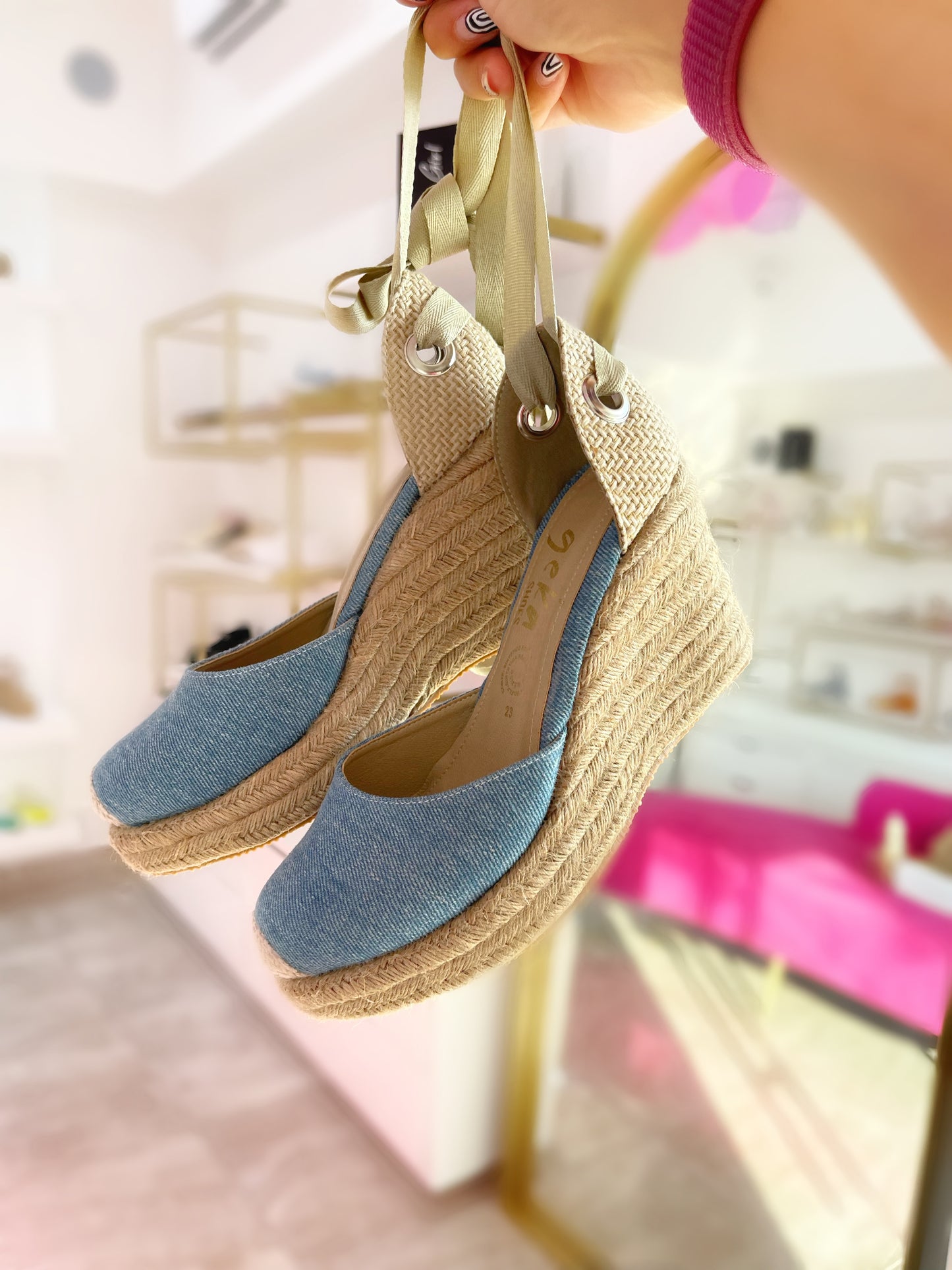 ALPARGATAS SAND DENIM