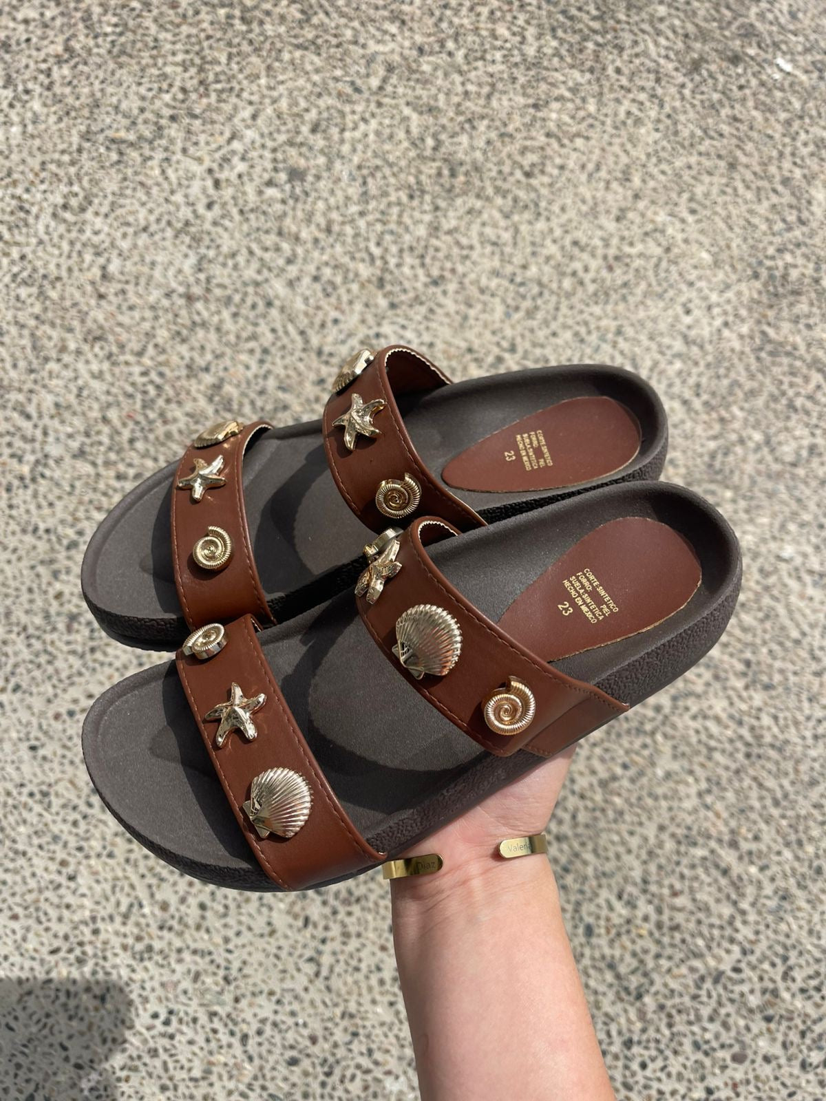 SANDALIAS VERANO CAFÉ