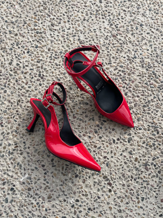 ZAPATILLAS DINORAH ROJO (con pulsera)