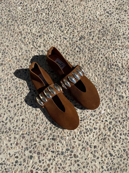 FLATS PIEL SOFIA CAFÉ