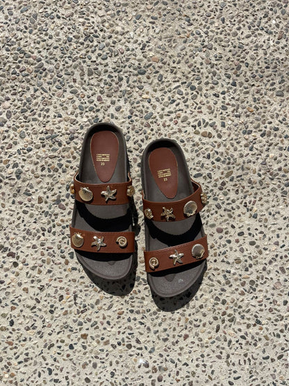 SANDALIAS VERANO CAFÉ