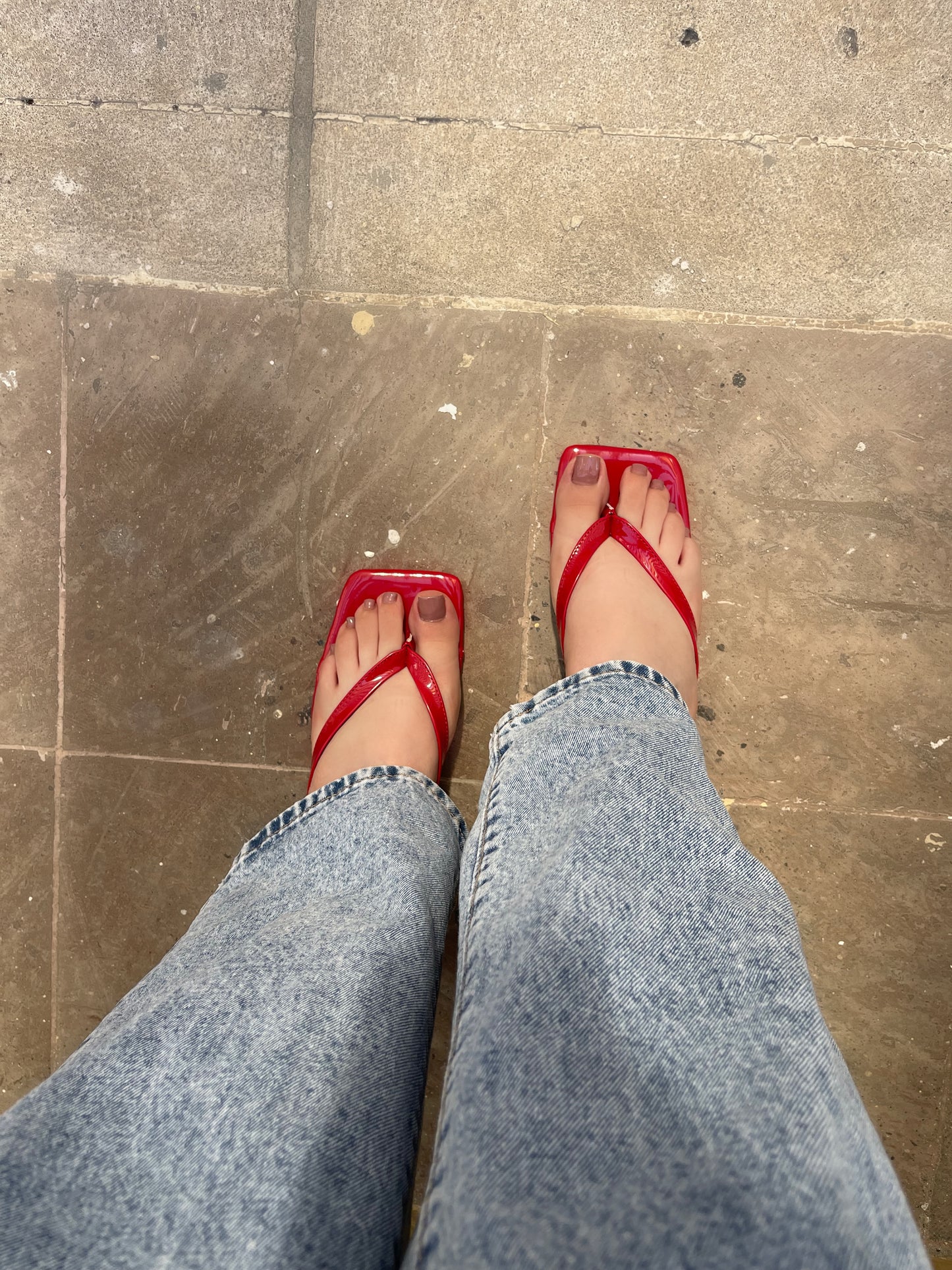 ZAPATILLAS DANIELA ROJO