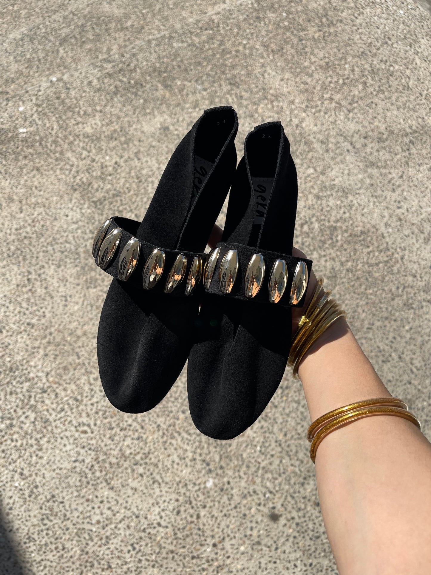FLATS PIEL SOFIA NEGRO