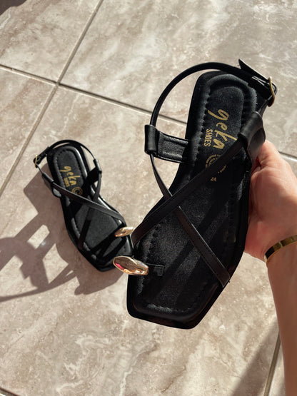 SANDALIAS MALAY NEGRO