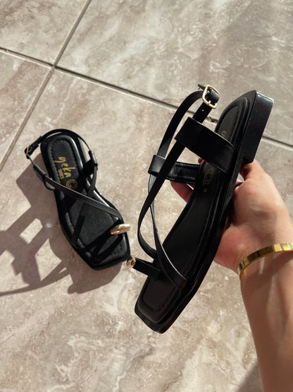 SANDALIAS MALAY NEGRO