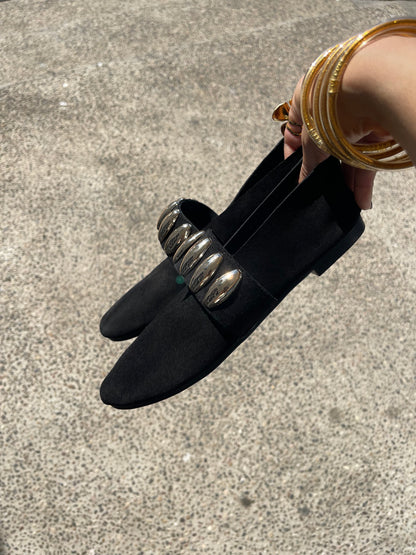 FLATS PIEL SOFIA NEGRO