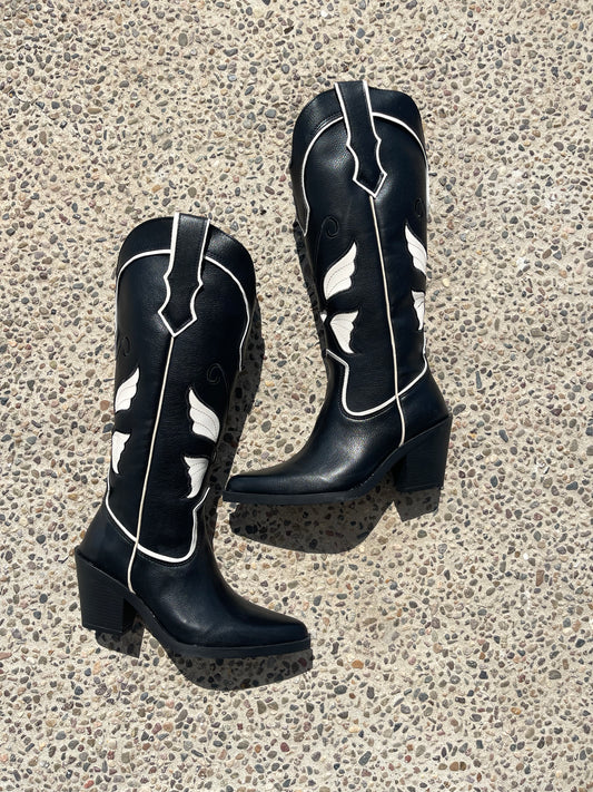BOTAS FARFALLA NEGRO
