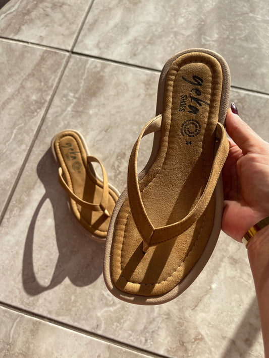 SANDALIAS ANDREA CAMEL