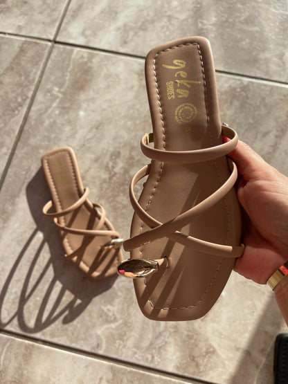 SANDALIAS DANIA NUDE