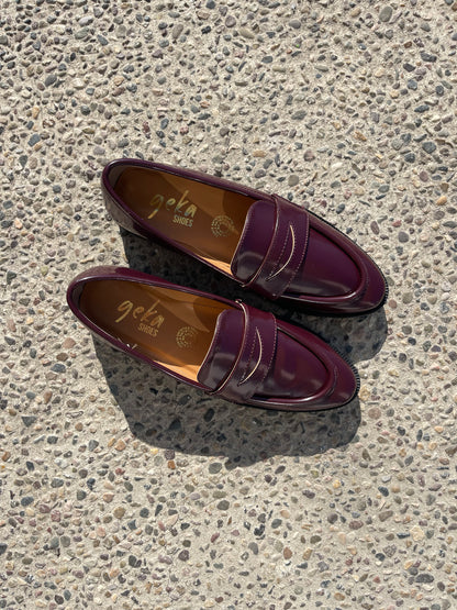 MOCASINES BURDEOS VINO