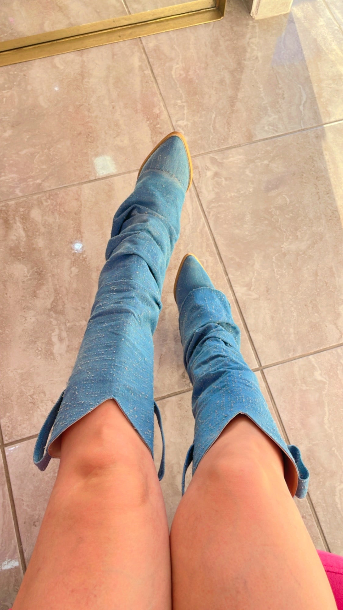 BOTAS GISELLE DENIM