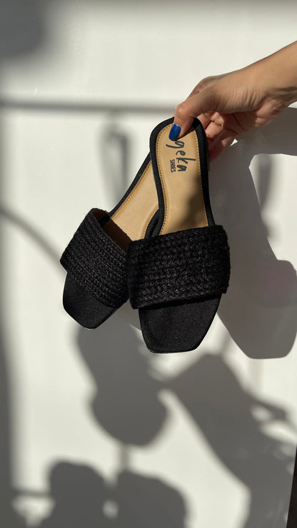 SANDALIA ARENA NEGRO