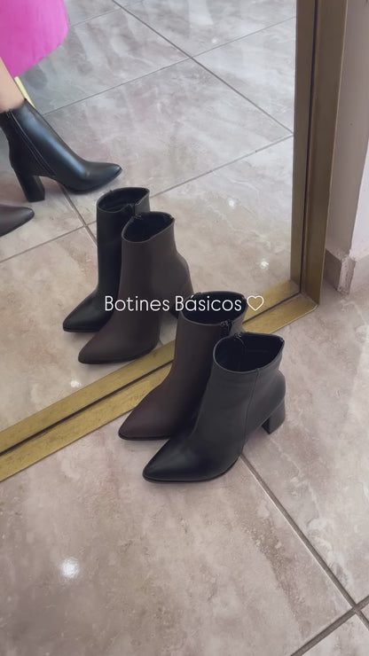 BOTINES KARLA CHOCOLATE