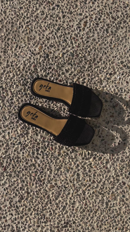 SANDALIA ARENA NEGRO